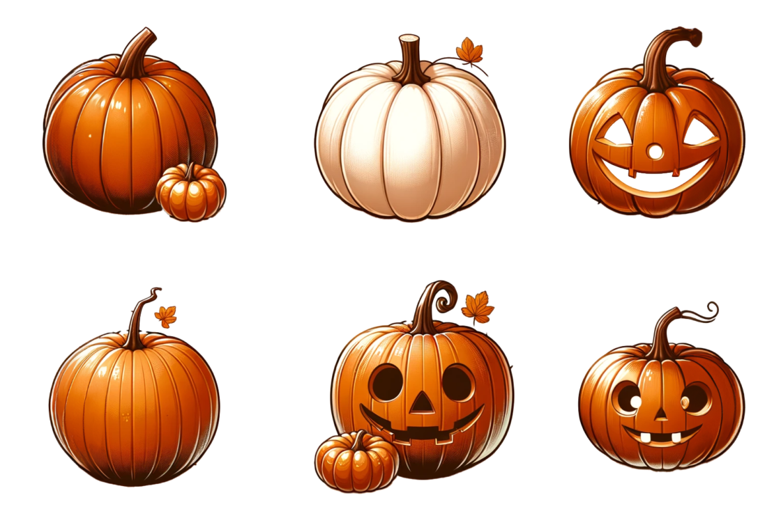 Pumpkin Clipart – Royalty & Background Free