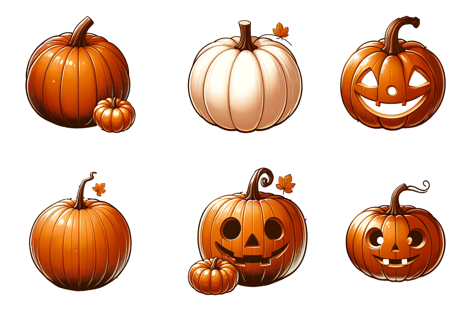 Pumpkin Clipart - Royalty & Background Free